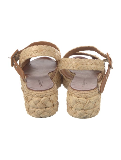 Robert Clergerie Straw Espadrilles