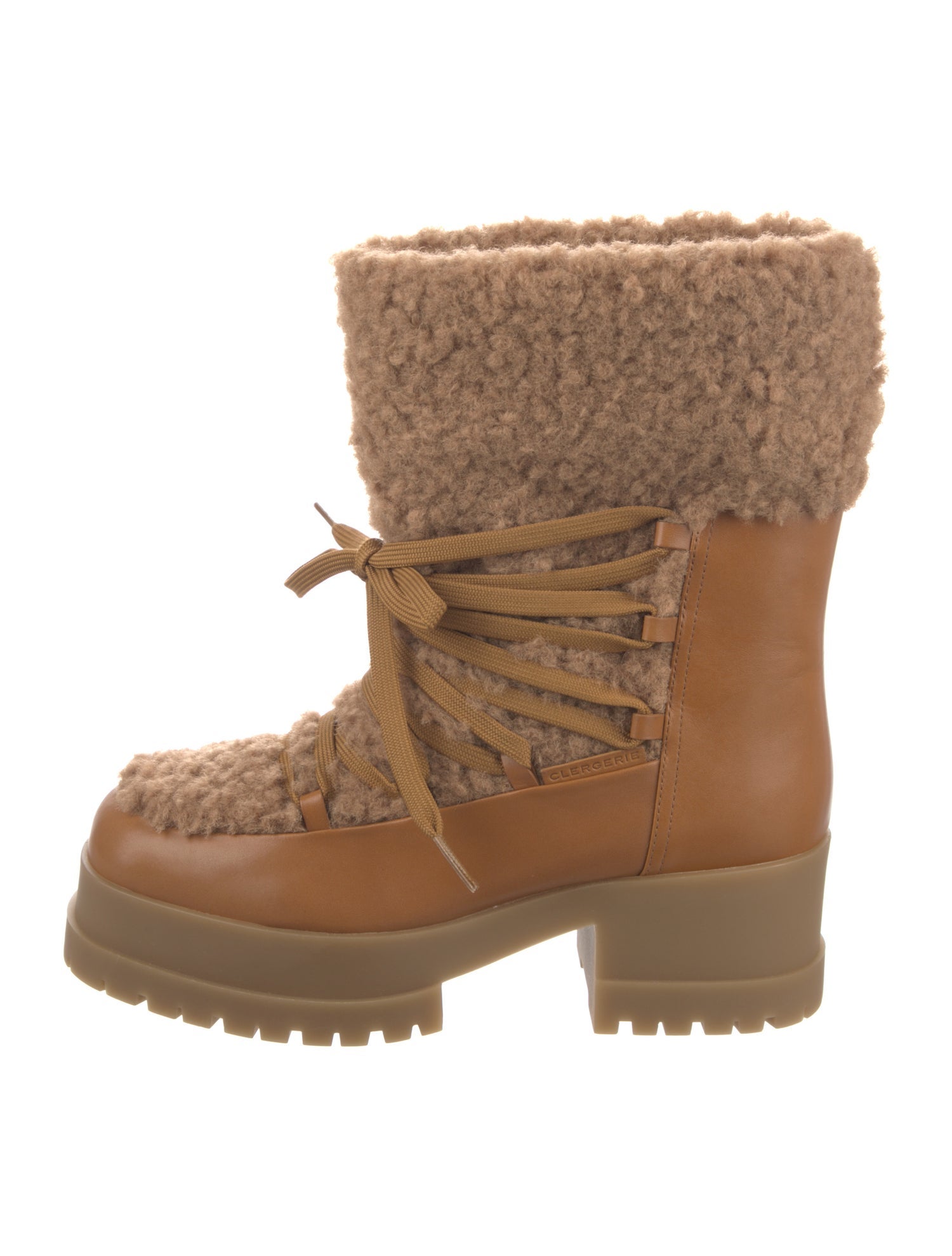 Robert Clergerie Leather Snow Boots Brown Boots, Shoes ROG59353