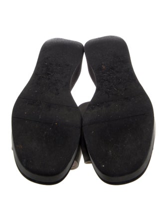 Robert Clergerie Leather Slides