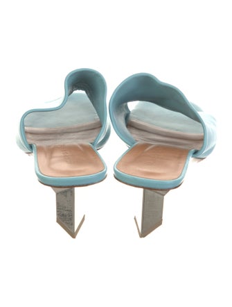 Robert Clergerie Leather Slides