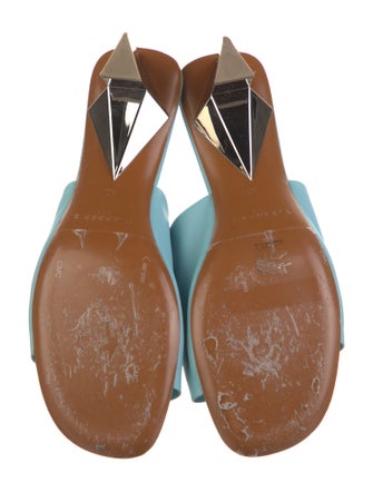 Robert Clergerie Leather Slides