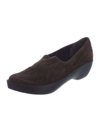 Robert Clergerie Suede Loafers