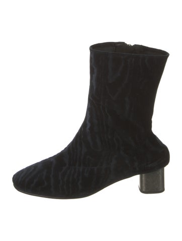 Robert Clergerie Boots Velvet Sock Us7, It37 | 7