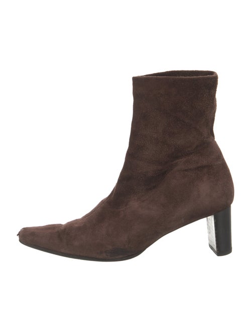 Robert Clergerie Suede Sock Boots
