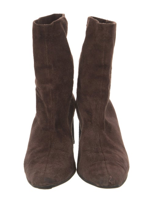 Robert Clergerie Suede Sock Boots