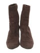 Robert Clergerie Suede Sock Boots