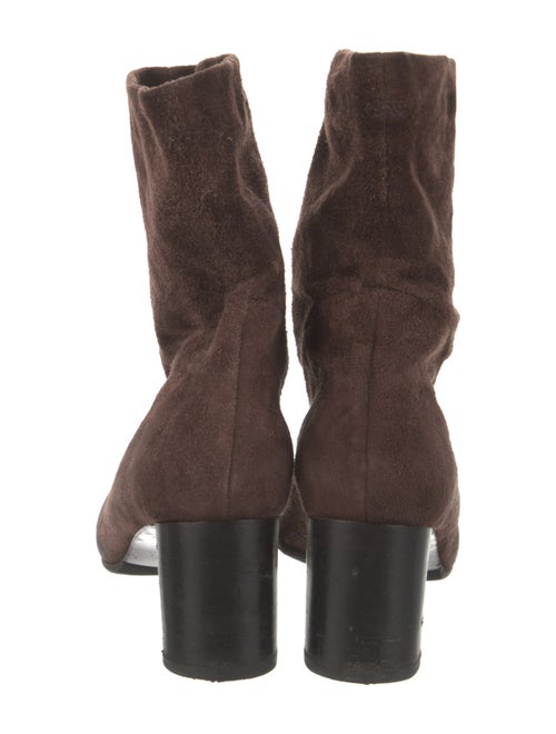 Robert Clergerie Suede Sock Boots