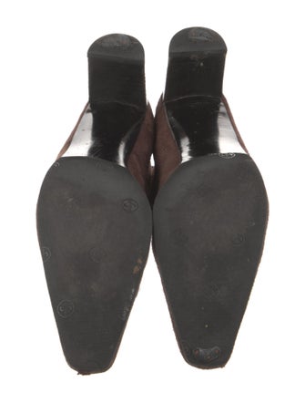 Robert Clergerie Suede Sock Boots