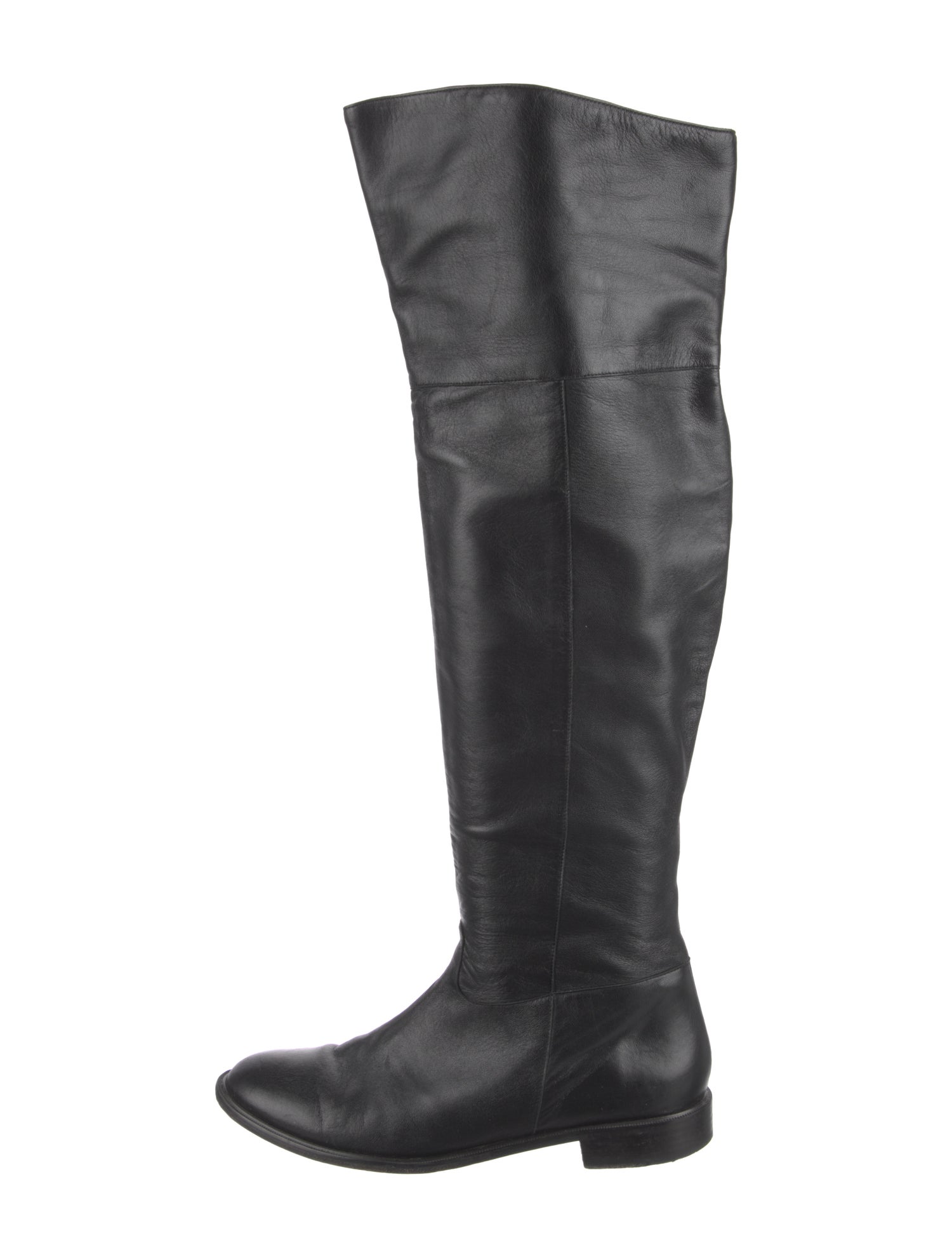 Robert Clergerie Leather Riding Boots