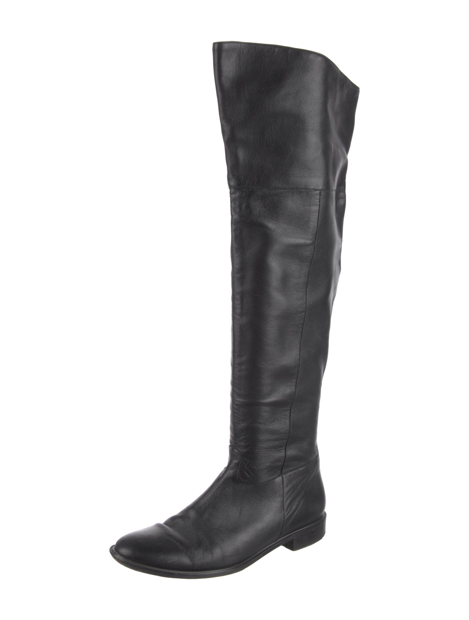 Robert Clergerie Leather Riding Boots