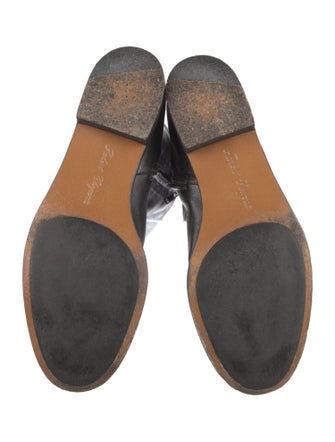 Robert Clergerie Leather Riding Boots