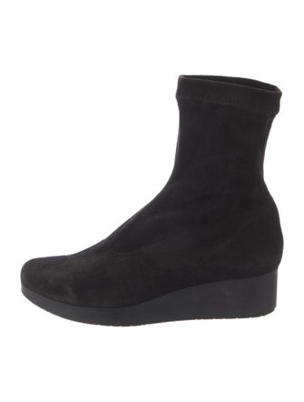 Robert Clergerie Suede Sock Boots