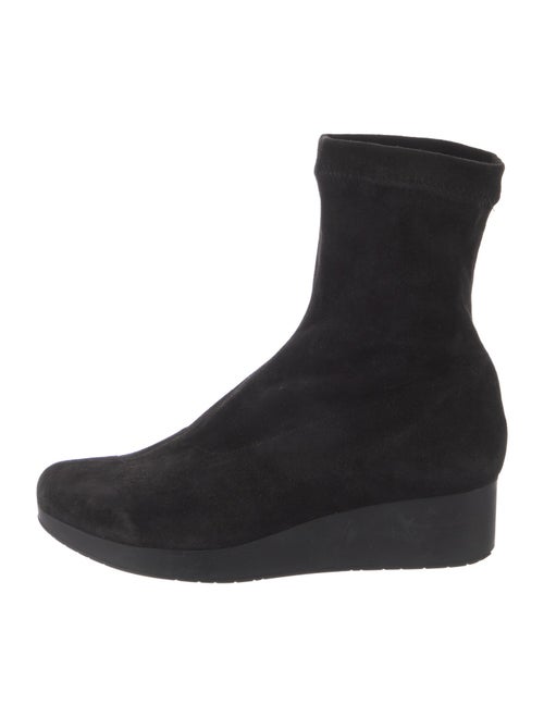 Robert Clergerie Suede Sock Boots
