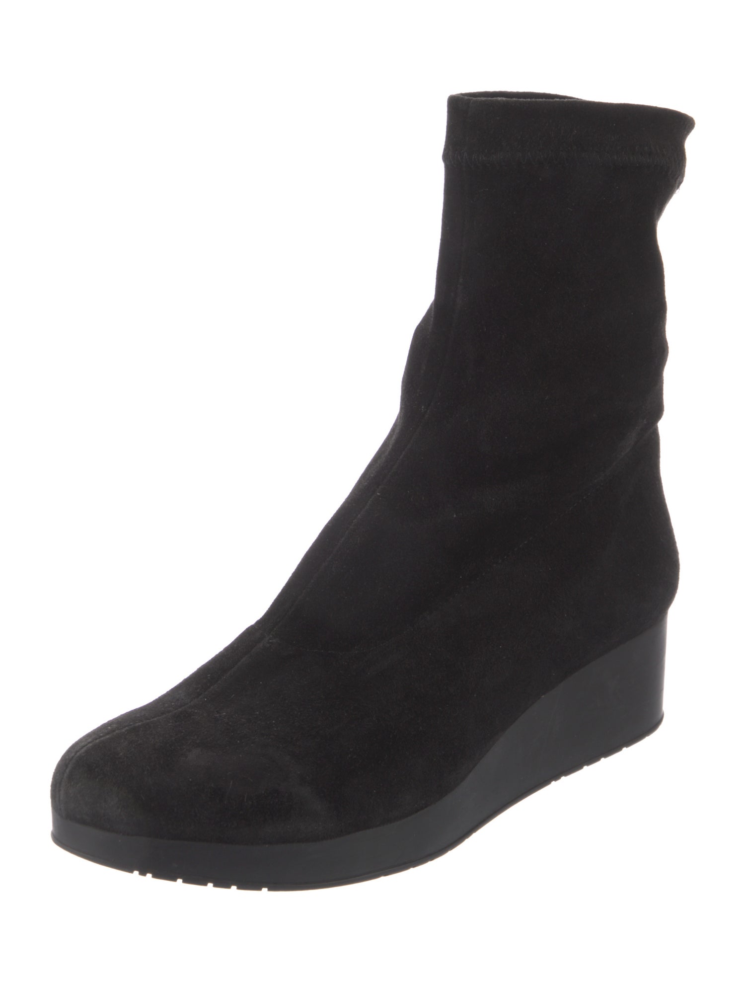 Robert Clergerie Suede Sock Boots