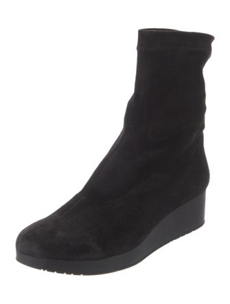 Robert Clergerie Suede Sock Boots