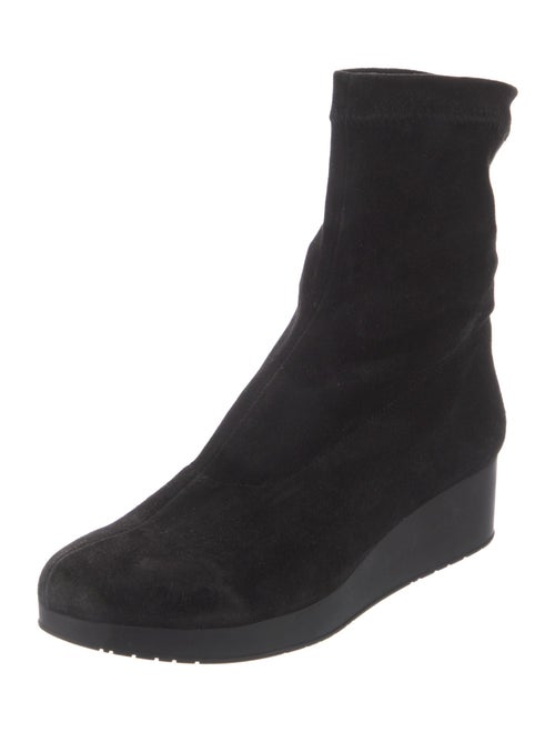 Robert Clergerie Suede Sock Boots