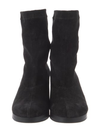 Robert Clergerie Suede Sock Boots