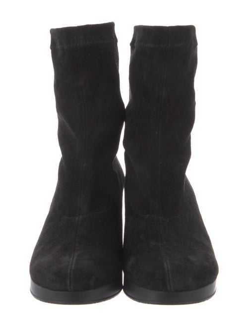 Robert Clergerie Suede Sock Boots