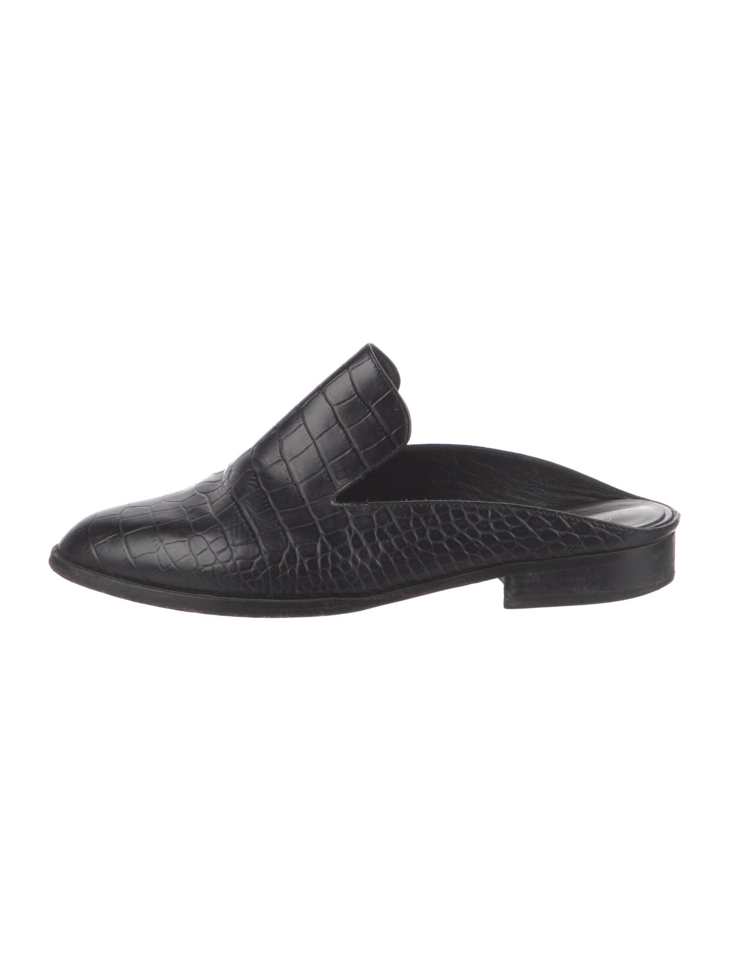Robert Clergerie Leather Mules