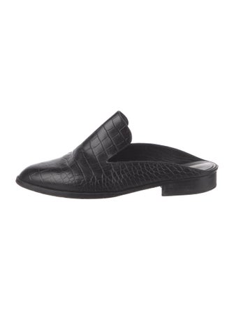 Robert Clergerie Leather Mules