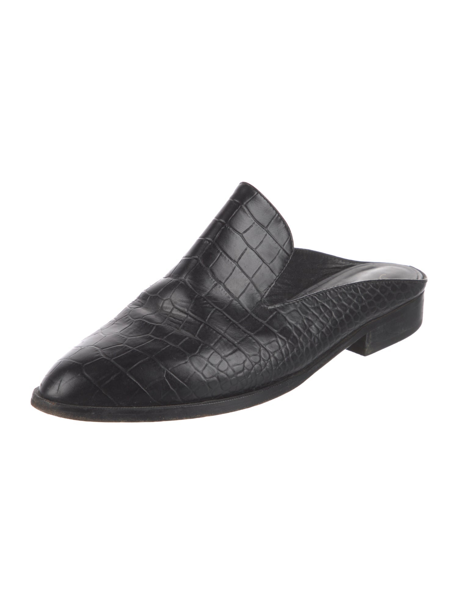 Robert Clergerie Leather Mules