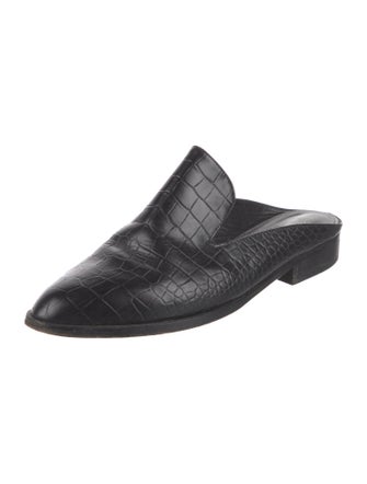 Robert Clergerie Leather Mules