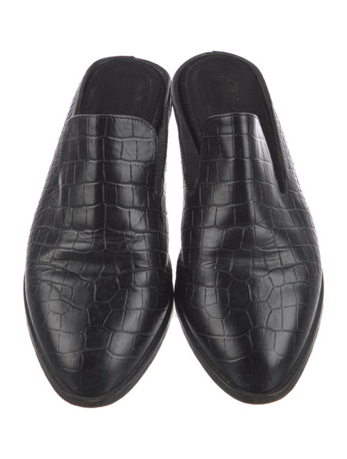 Robert Clergerie Leather Mules