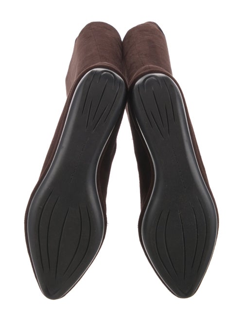 Robert Clergerie VEL STECH TECK DN Suede Riding Boots