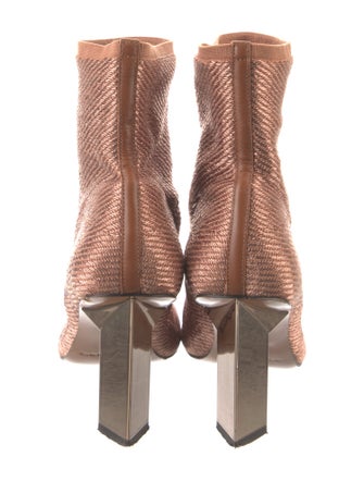 Robert Clergerie Leather Trim Embellishment Boots