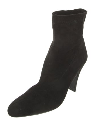 Robert Clergerie Suede Sock Boots