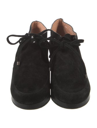 Robert Clergerie Suede Lace-Up Boots