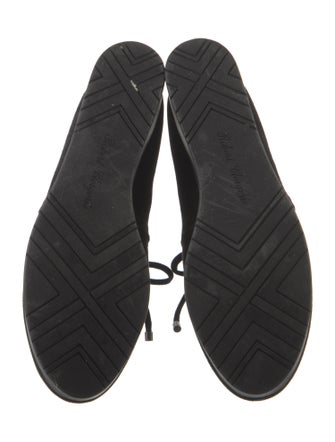 Robert Clergerie Suede Lace-Up Boots