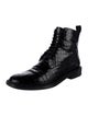 Robert Clergerie Leather Combat Boots