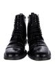 Robert Clergerie Leather Combat Boots