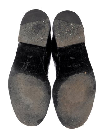 Robert Clergerie Leather Combat Boots