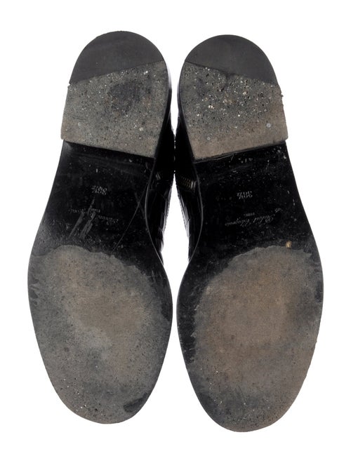 Robert Clergerie Leather Combat Boots