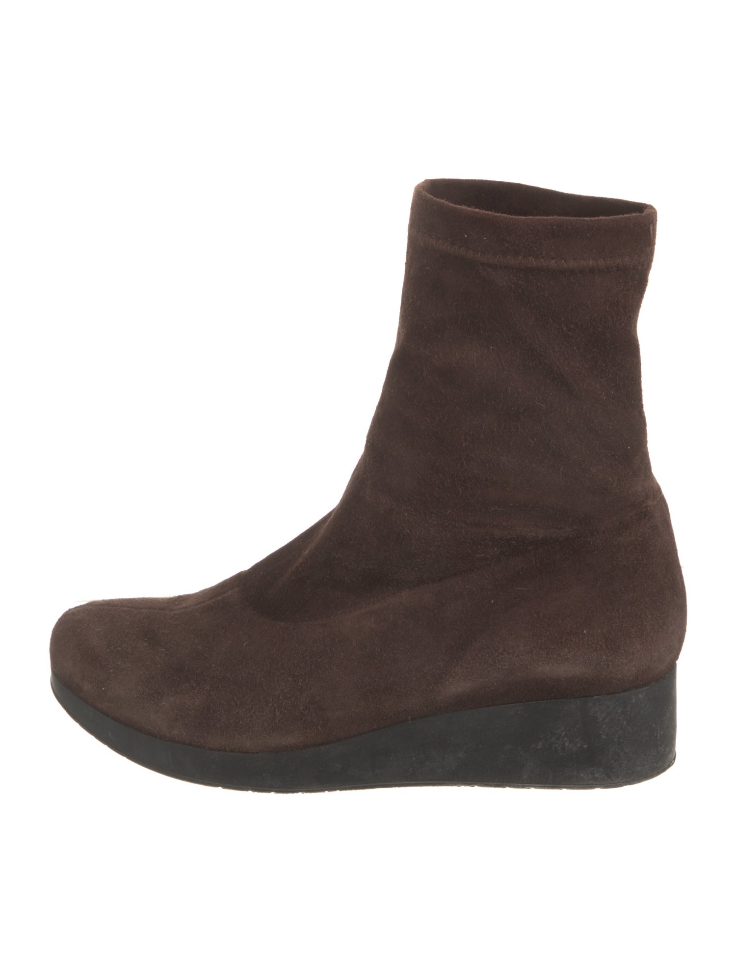 Robert Clergerie Suede Sock Boots