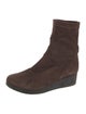 Robert Clergerie Suede Sock Boots