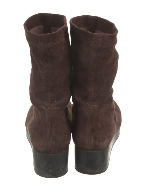 Robert Clergerie Suede Sock Boots