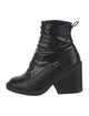 Robert Clergerie Leather Combat Boots
