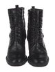 Robert Clergerie Leather Combat Boots