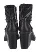Robert Clergerie Leather Combat Boots