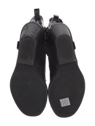 Robert Clergerie Leather Combat Boots