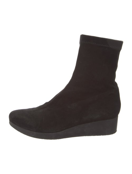 Robert Clergerie Suede Sock Boots