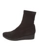 Robert Clergerie Suede Sock Boots