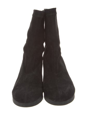 Robert Clergerie Suede Sock Boots