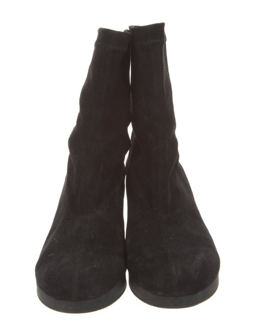 Robert Clergerie Suede Sock Boots