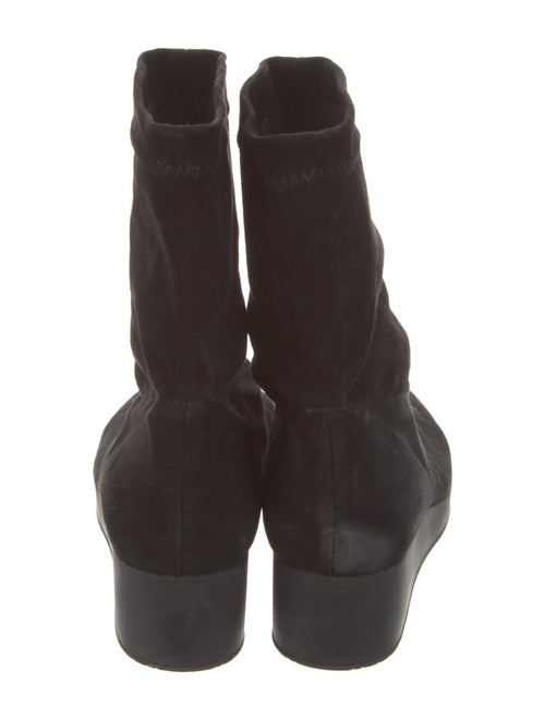 Robert Clergerie Suede Sock Boots