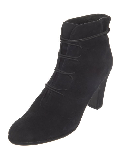 Robert Clergerie Suede Lace-Up Boots