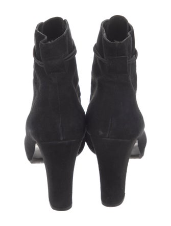 Robert Clergerie Suede Lace-Up Boots